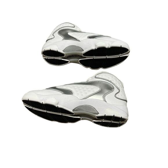 Nike Air Jordan OG White Metallic Silver Women's Size 7.5 - Picture 3 of 7